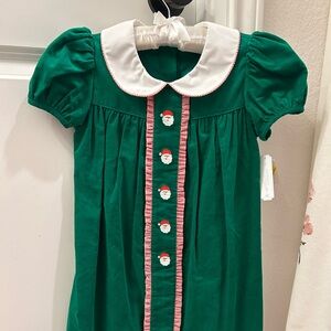 Edgehill Collection corduroy Santa dress